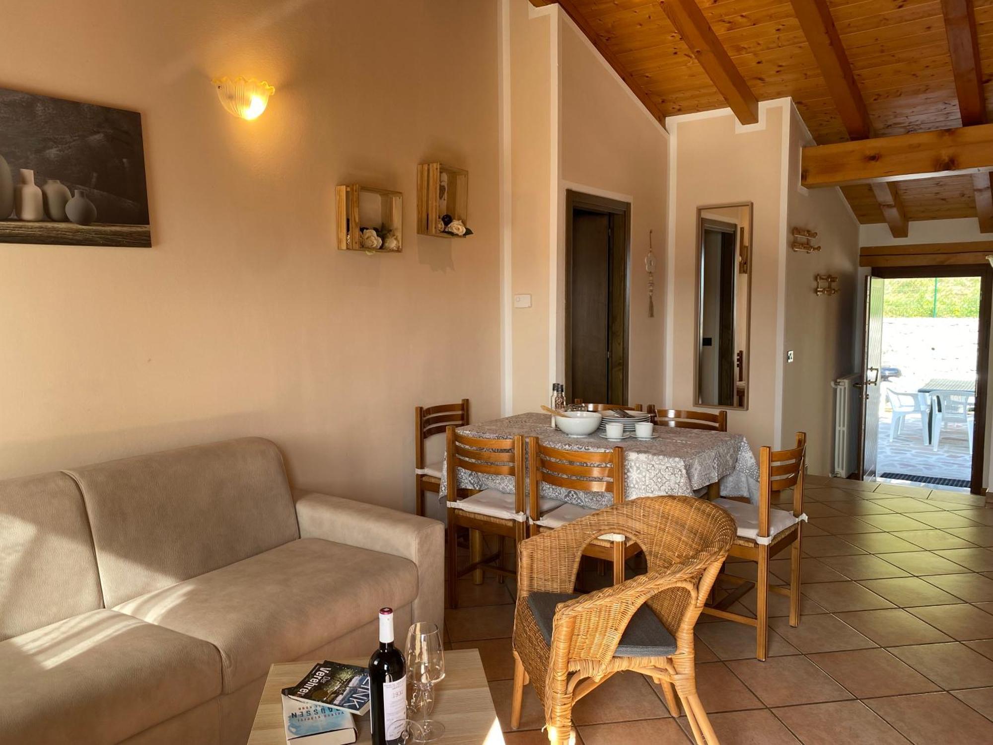 Casa Carla, Bis 4 Personen, Garten, Balkon Mit Blick Auf Den See Und Die Berge Crone Eksteriør billede
