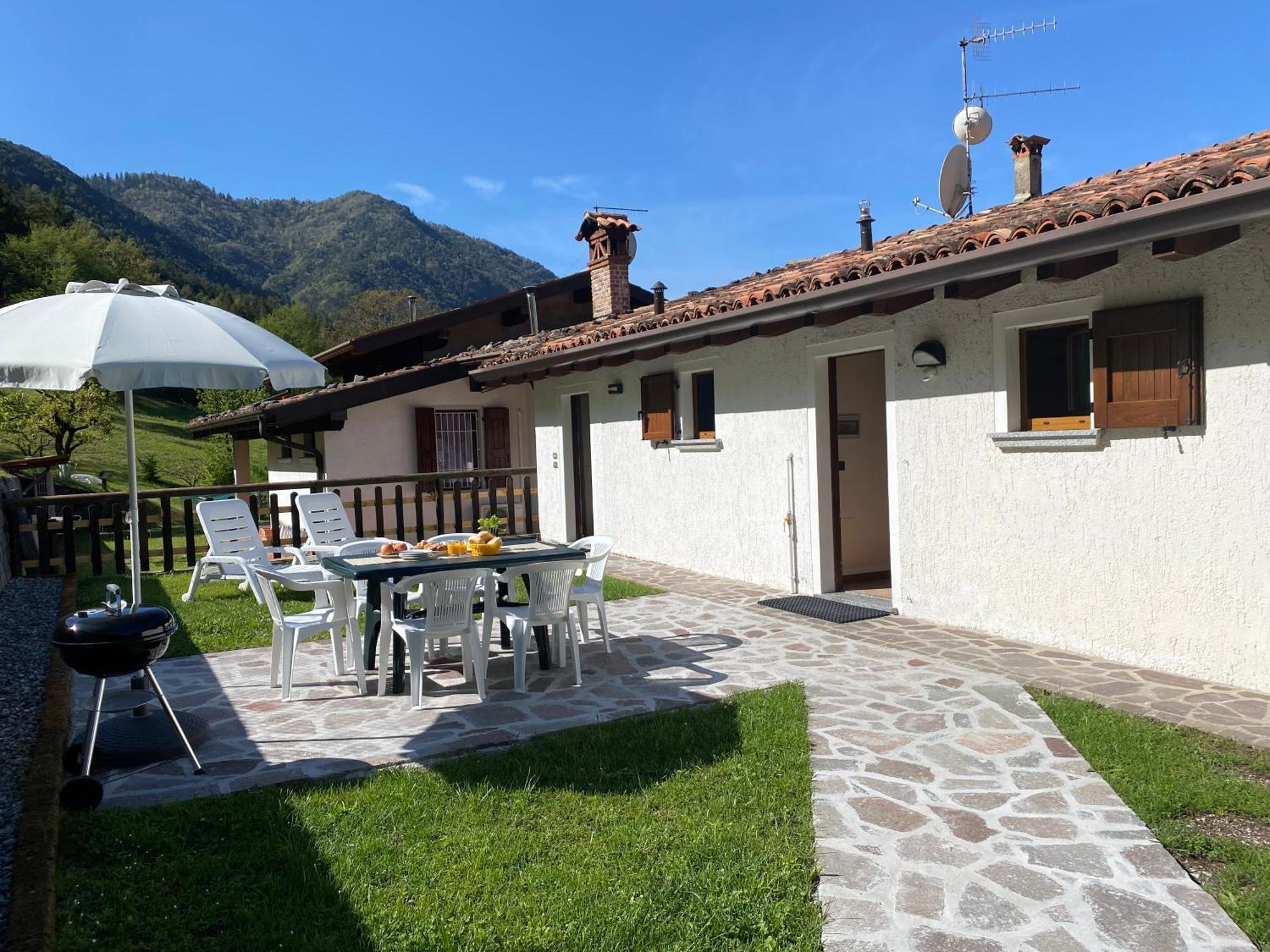Casa Carla, Bis 4 Personen, Garten, Balkon Mit Blick Auf Den See Und Die Berge Crone Eksteriør billede